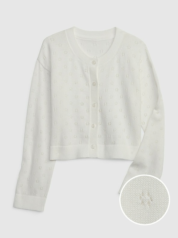 GAP Otroški pleteni kardigan GAP