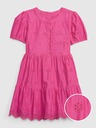GAP Detské šaty s volánom GAP