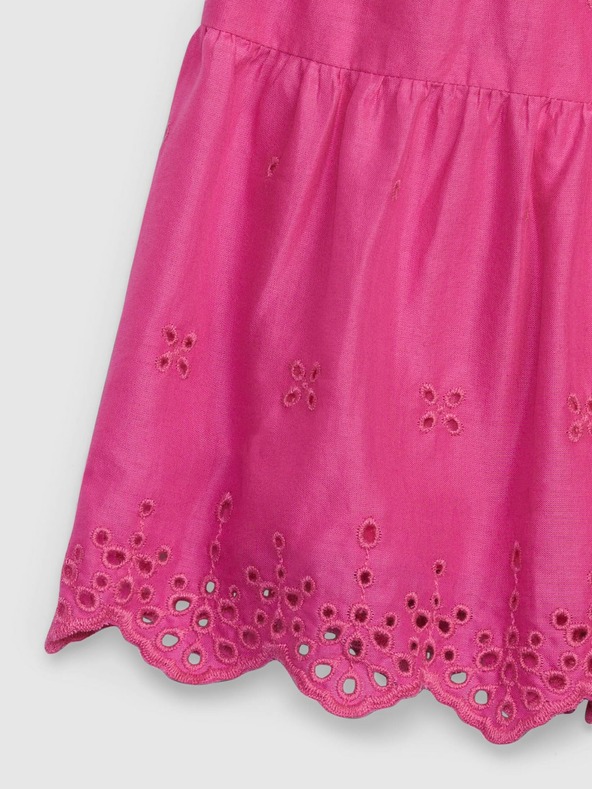 GAP Detské šaty s volánom GAP