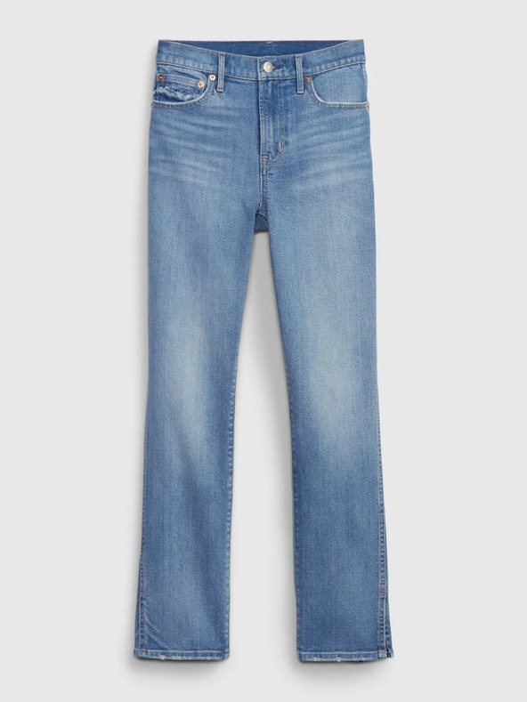 GAP Slim jeans hlače Mid Rise Split-Hem Vintage GAP