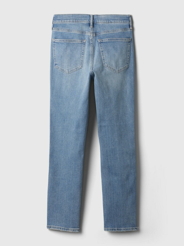 GAP Slim jeans hlače Mid Rise Split-Hem Vintage GAP