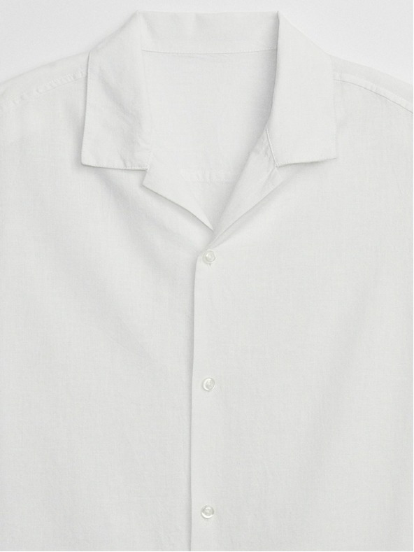 GAP Lanena srajca z razporkom GAP