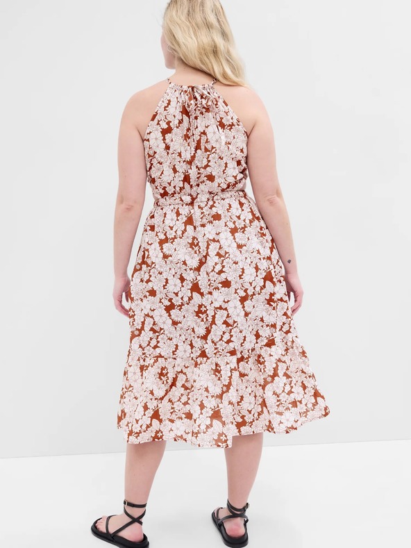 GAP Vzorčaste midi obleke GAP