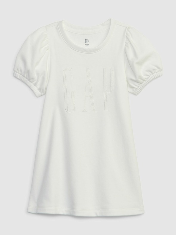 GAP Otroška obleka z logotipom GAP