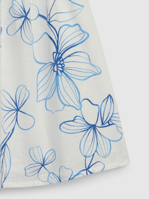 GAP Otroške lanene obleke GAP