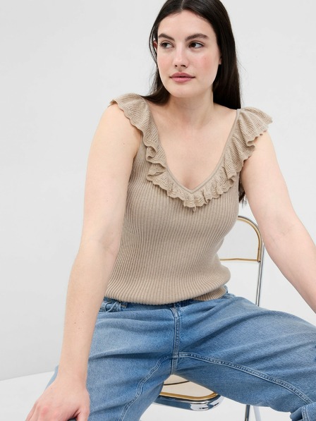 GAP Pletený top na ramienka GAP