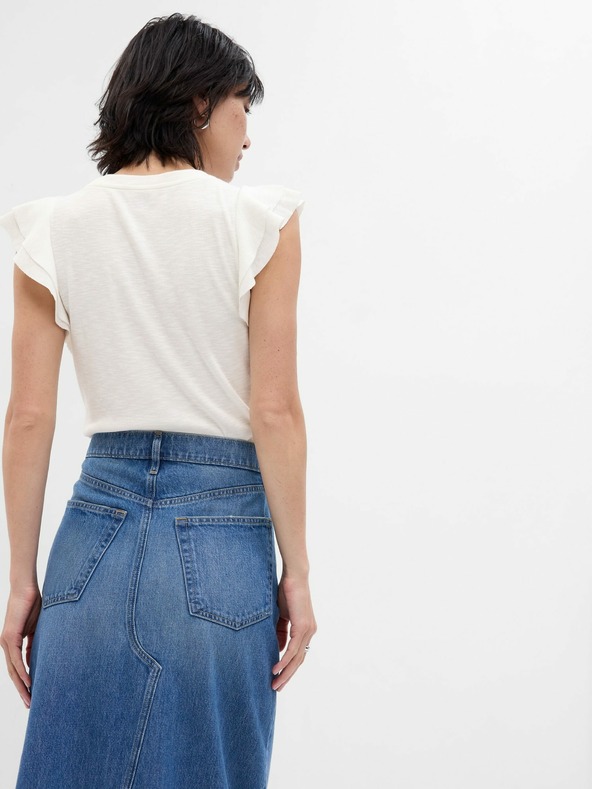 GAP Majica z volančkastimi rokavi GAP