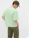 GAP Oversize tričko pique GAP