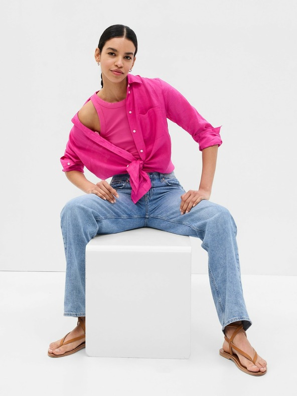 GAP Lanena boyfriend srajca GAP