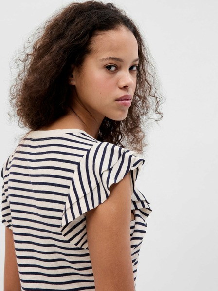 GAP Majica z volančkastimi rokavi GAP