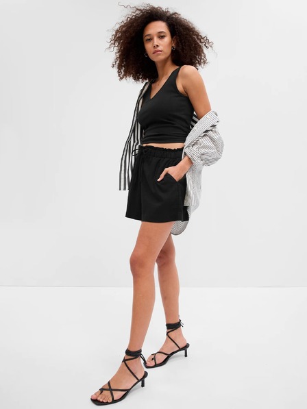 GAP Lanene kratke hlače GAP