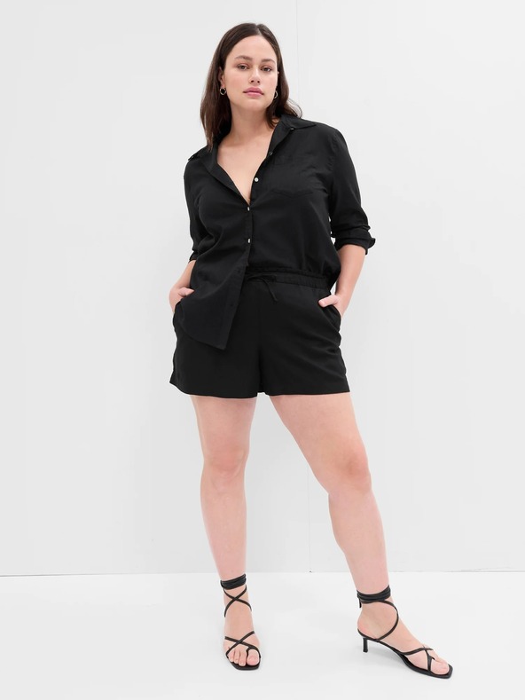 GAP Lanene kratke hlače GAP