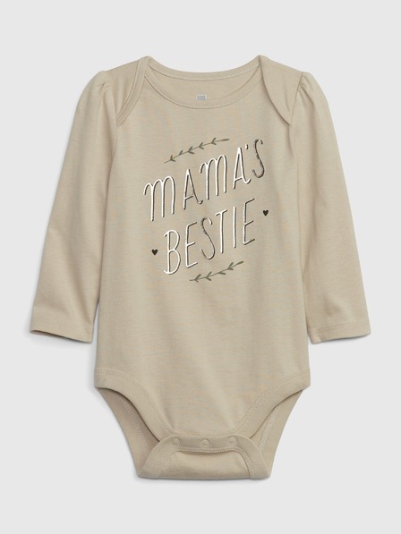 GAP Baby bodi Mix & Match z motivom GAP