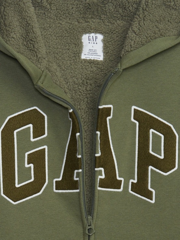 GAP Otroška topla jopica z logotipom GAP