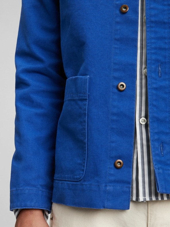 GAP Bombažna jakna z ovratnikom GAP