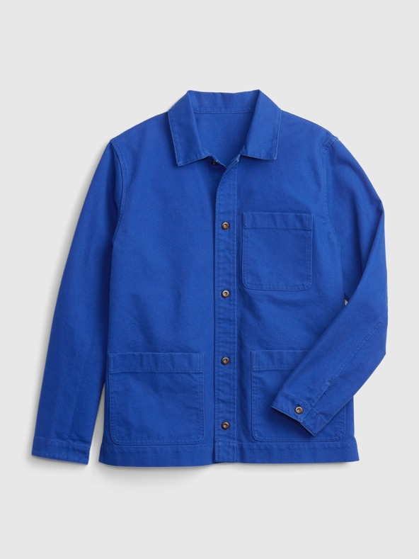 GAP Bombažna jakna z ovratnikom GAP