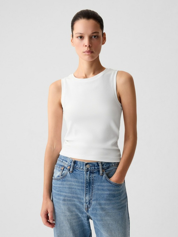 GAP Crop top na ramienka GAP