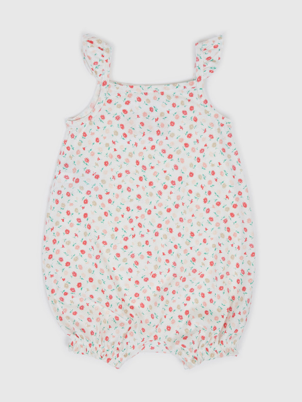 GAP Otroška vzorčasta kombinezonska obleka GAP