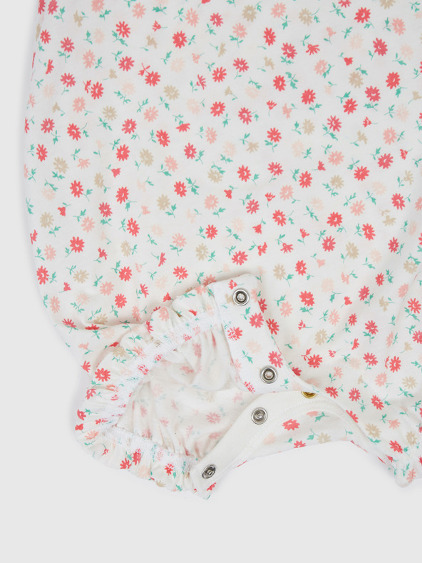 GAP Otroška vzorčasta kombinezonska obleka GAP