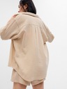 GAP Mušelínová oversize košeľa GAP