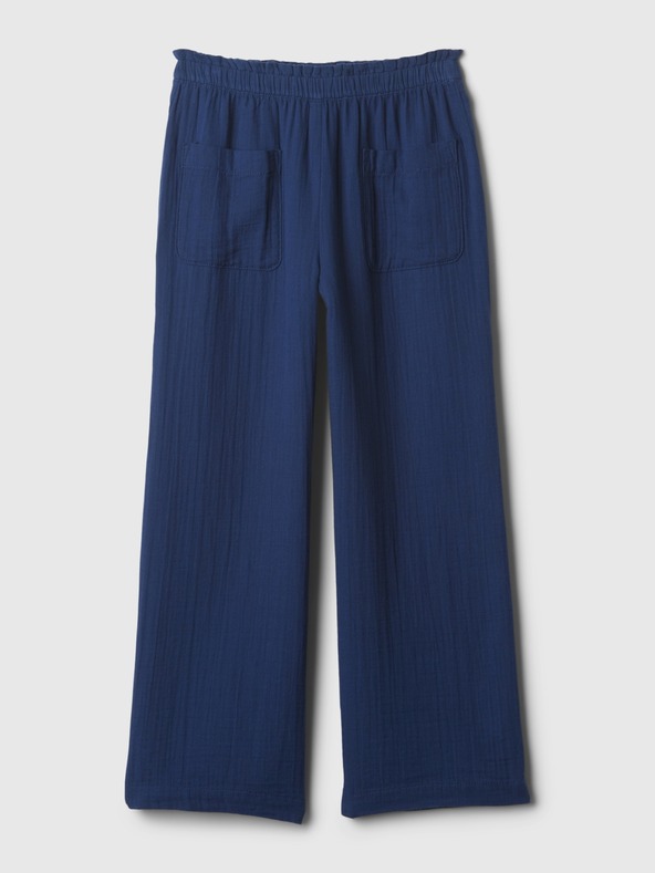 GAP Otroške mušelinske hlače GAP