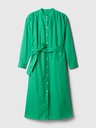 GAP Lanene oversize midi obleke GAP