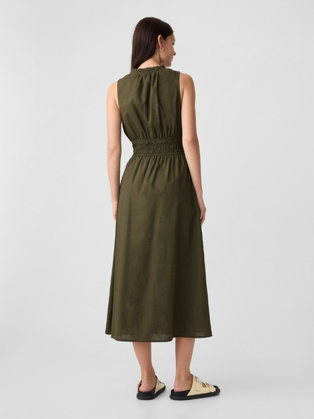 GAP Lanena maksi obleka GAP