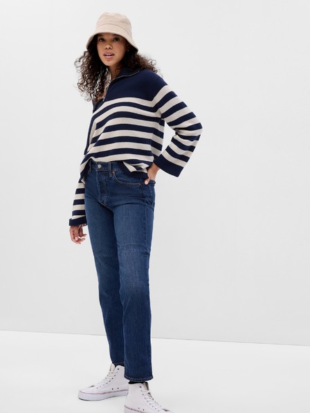 GAP Jeans hlače straight High Rise Cheeky GAP
