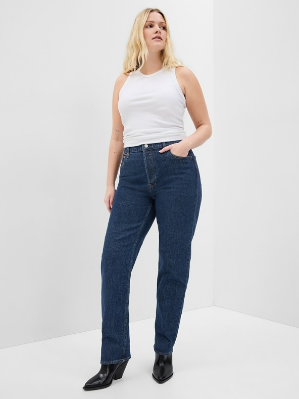 GAP Jeans hlače straight High Rise Cheeky GAP