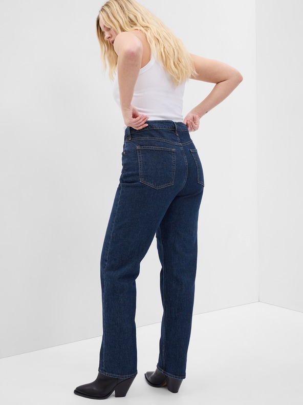 GAP Jeans hlače straight High Rise Cheeky GAP