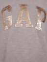 GAP Otroška majica z logotipom iz bleščic GAP