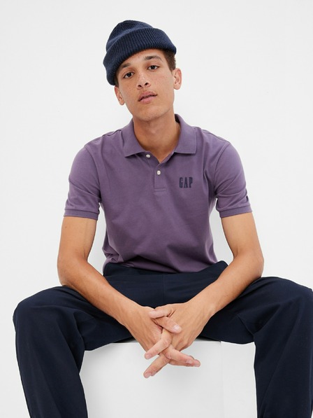 GAP Polo majica z logotipom jersey organic GAP