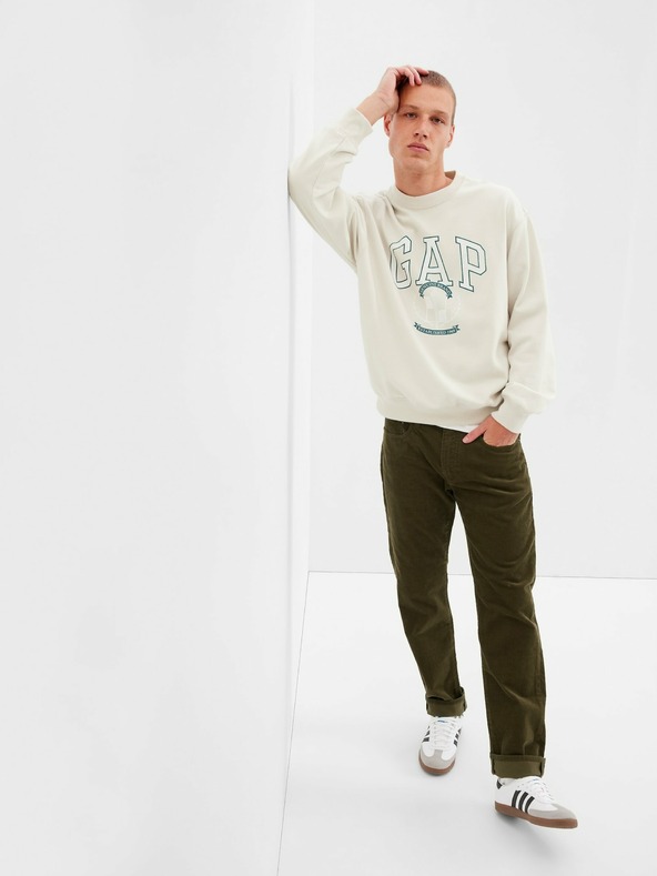 GAP Žametne hlače slim GapFlex GAP