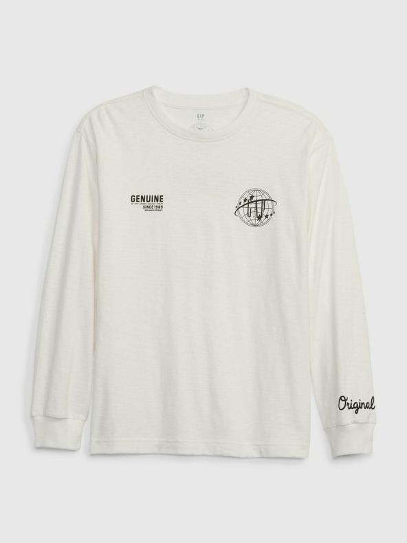 GAP Otroška majica logo organic GAP