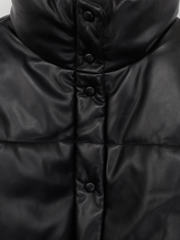 GAP Crop jakna iz umetnega usnja GAP