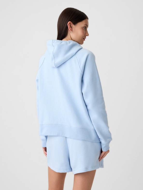 GAP Mikina z logotipom Gap na zadrgo