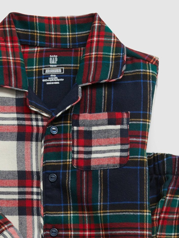 GAP Baby karirasta pižama Unisex GAP