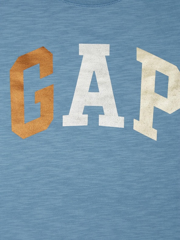 GAP Otroška majica z metalnim logotipom GAP