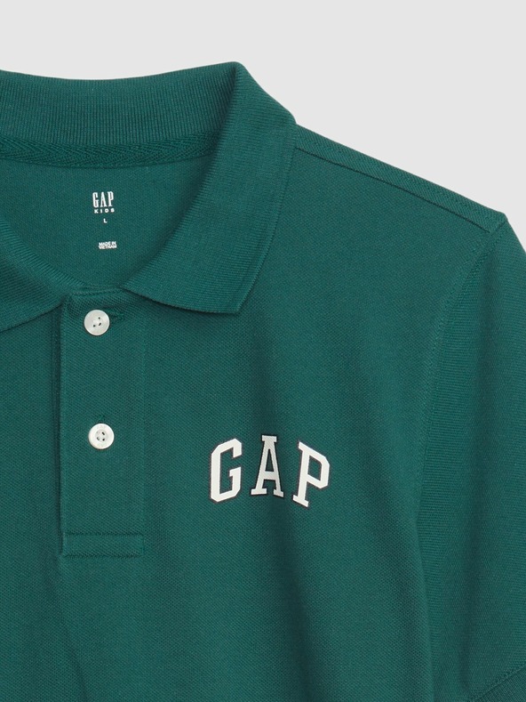 GAP Otroška polo majica z logotipom GAP