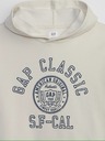 GAP Mikina s logom a fleecom GAP
