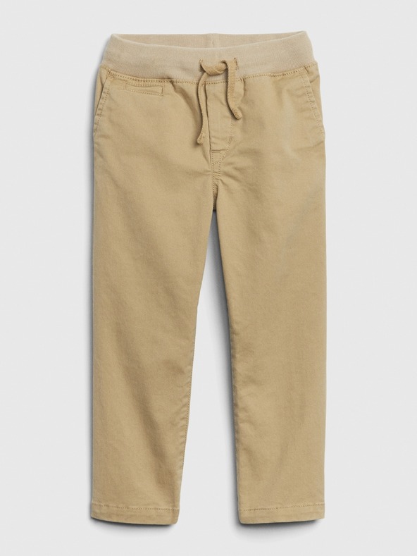 GAP Detské khaki stretch nohavice GAP