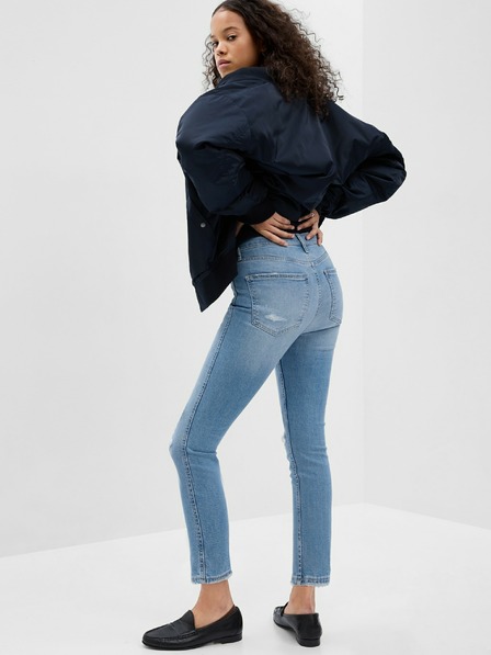 GAP Jeans hlače slim High Rise Vintage GAP