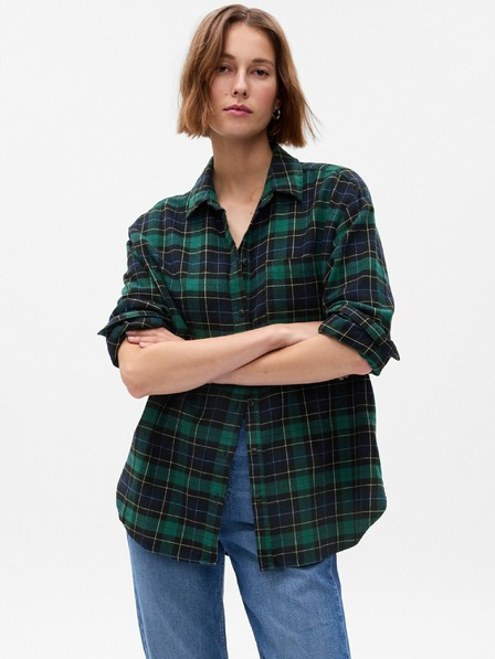GAP Flanelasta srajca oversize GAP