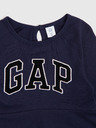 GAP Otroška obleka z logotipom GAP