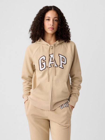 GAP Mikina s logom a fleecom GAP