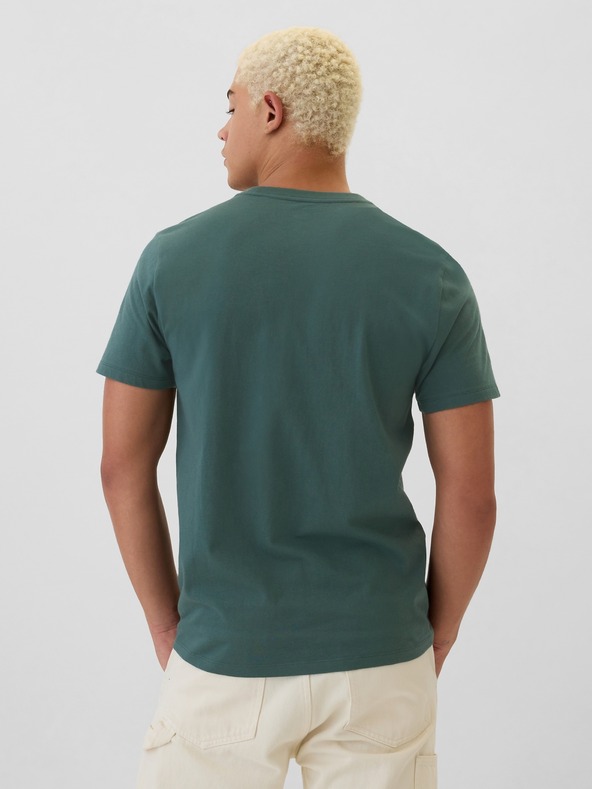 GAP Bombažna majica z logotipom Gap