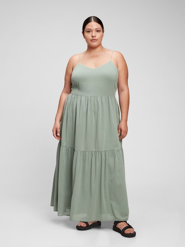 GAP Maxi naramničaste obleke GAP