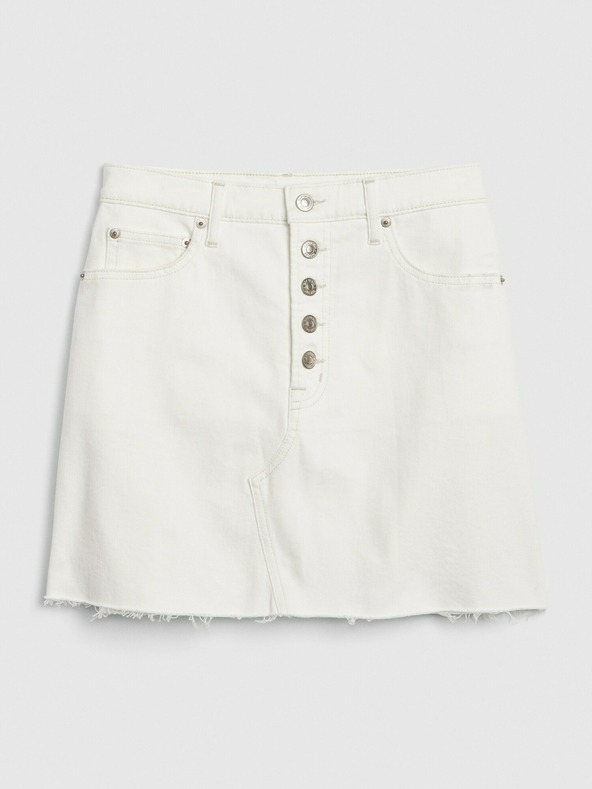 GAP Rifľová sukňa na gombíky GAP