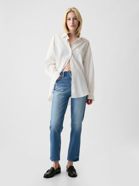 GAP Jeans hlače straight High Rise Cheeky GAP