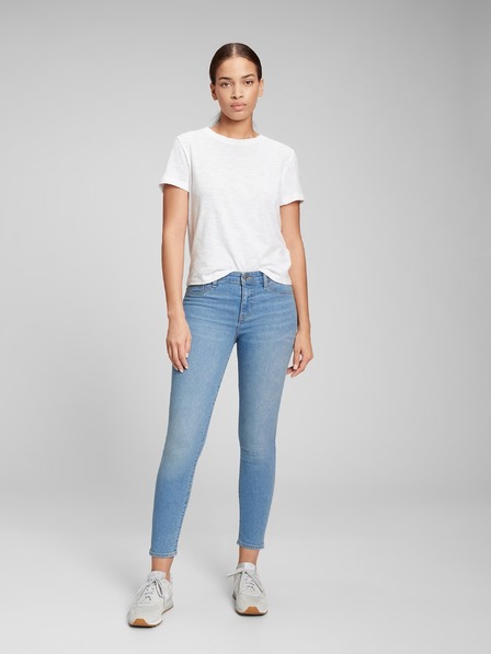 GAP Kavbojke Mid Rise Favorite Crop Jeggings GAP